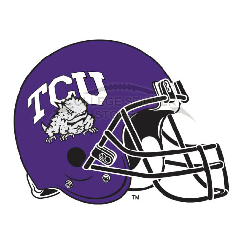 Homemade TCU Horned Frogs Iron-on Transfers (Wall Stickers)NO.6437